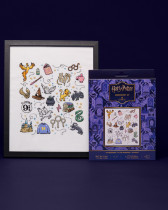 Kit Point de Croix Collection Harry Potter – Symboles Sorcellerie