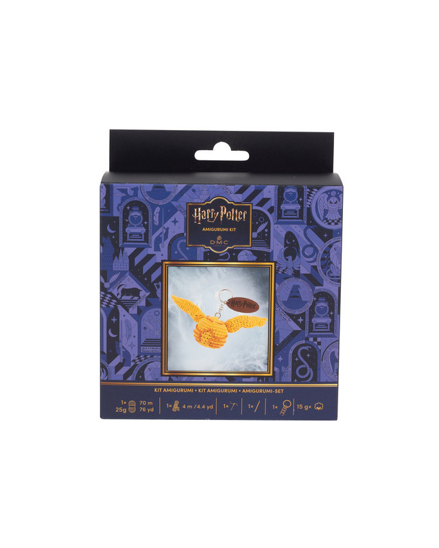 Kit Porte-Clé Amigurumi Harry Potter Vif D'or - Mercerine