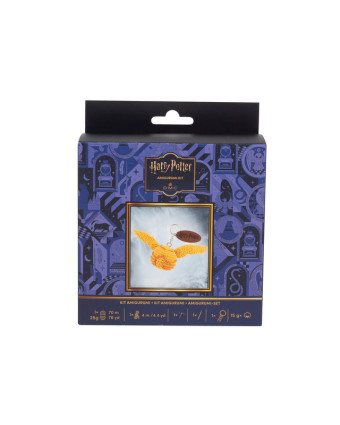 Kit Porte-Clé Amigurumi Harry Potter Vif D'or - Mercerine