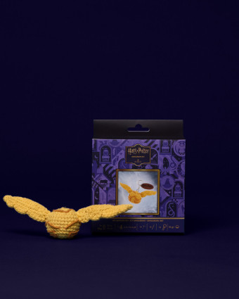 Kit Porte-Clé Amigurumi Harry Potter Vif D'or - Mercerine