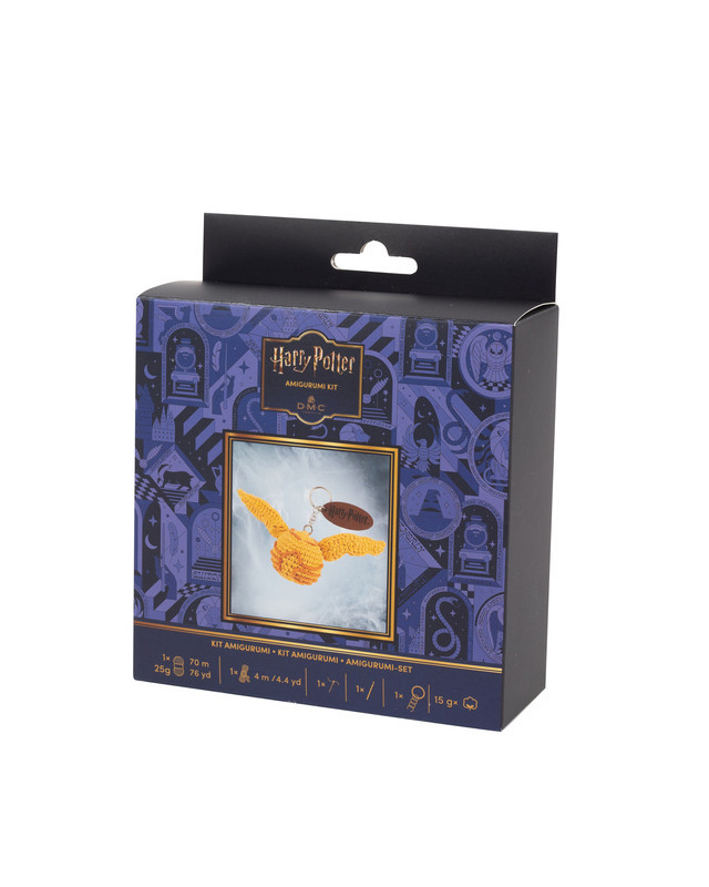 Kit Porte-Clé Amigurumi Harry Potter Vif D'or - Mercerine