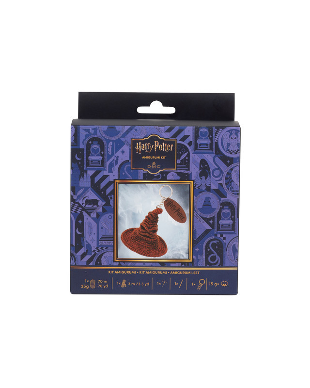 Kit Porte-Clé Amigurumi Harry Potter Choixpeau - Mercerine