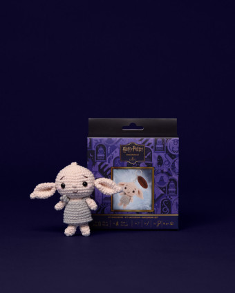 Kit Porte-Clé Amigurumi Harry Potter Dobby - Mercerine