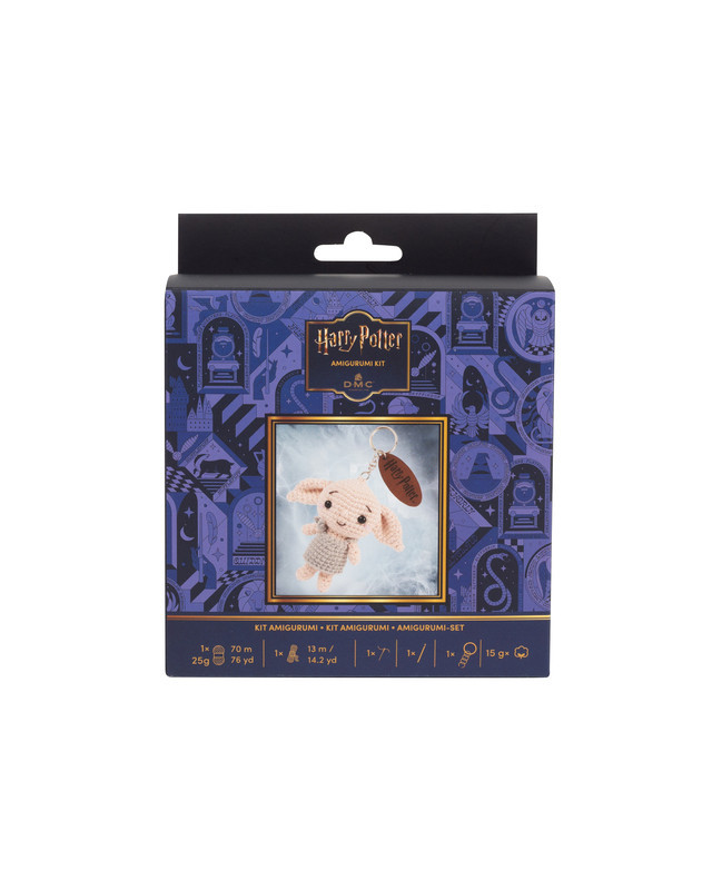 Kit Porte-Clé Amigurumi Harry Potter Dobby - Mercerine