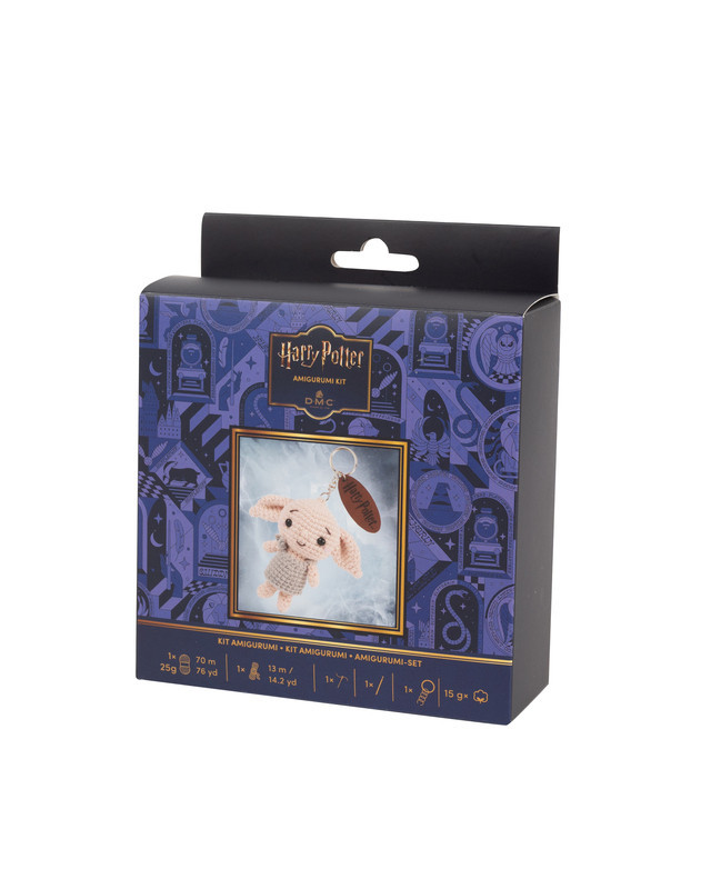Kit Porte-Clé Amigurumi Harry Potter Dobby - Mercerine