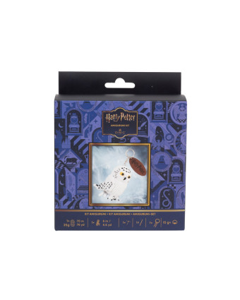 Kit Porte-Clé Amigurumi Harry Potter Hedwig - Mercerine