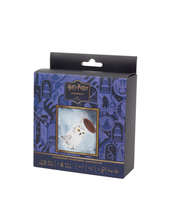 Kit Porte-Clé Amigurumi Harry Potter Hedwig - Mercerine