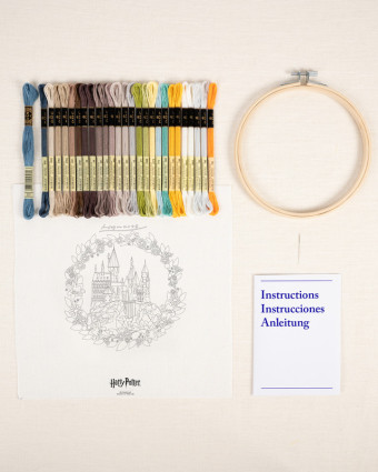 Kit Point de Croix Collection Harry Potter – Château de Poudlard - Mercerine