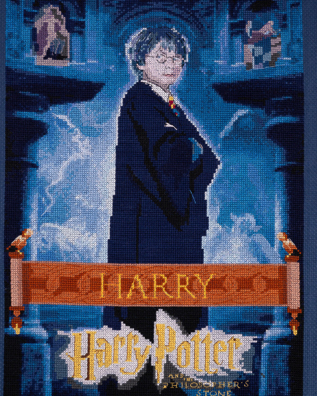Kit Point de Croix Collection Harry Potter – Affiche Harry Potter - Mercerine