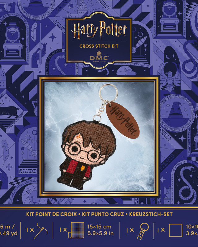 Kit Porte-Clé Point de Croix Harry Potter - Mercerine