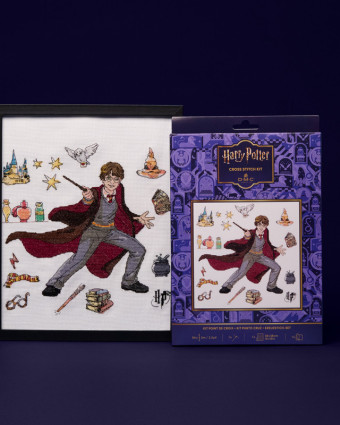 Kit Point de Croix Collection Harry Potter – Affiche Harry Potter et les Potions - Mercerine