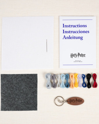 Kit Porte-Clé Point de Croix Harry Potter Dumbledore - Mercerine