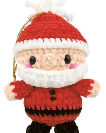 Kit de Crochet Amigurumi Le Père Noël - DMC - Mercerine