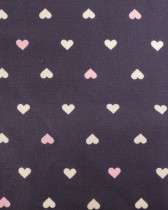Popeline de coton MultiCoeur Violet