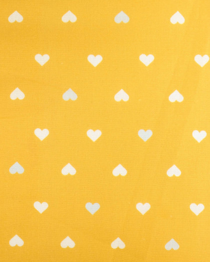 Popeline de coton MultiCoeur Jaune Moutarde - Mercerine