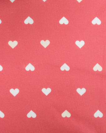 Popeline de coton MultiCoeur Vieux Rose - Mercerine