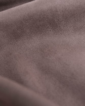 Tissu Suédine Envers Fourrure Marron