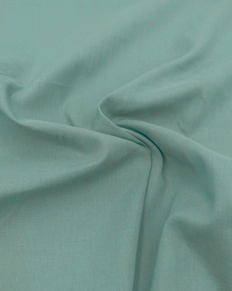 Coupon - Voile de coton Vert Céladon