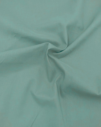 Voile de coton Vert Céladon - Mercerine