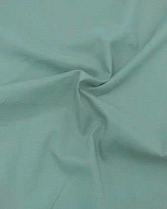 Voile de coton Vert Céladon - Mercerine