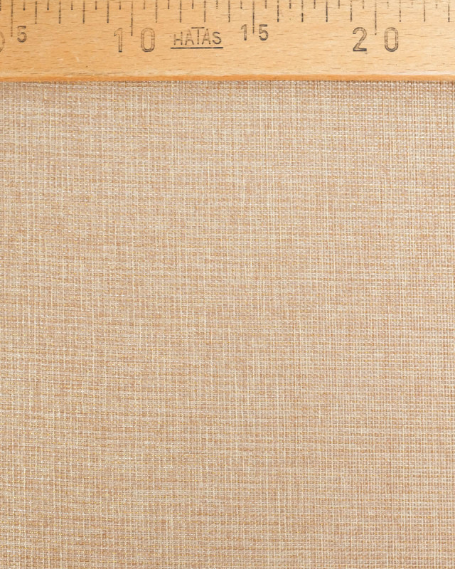 Toile de Jute Noël Scintillant Fond Naturel - Mercerine