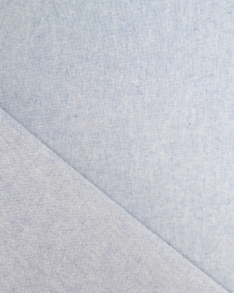 Toile Panama Effet Lin Bleu Clair- Mercerine