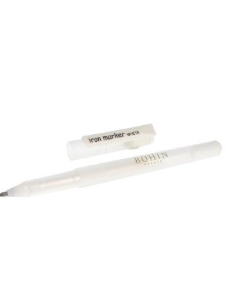 Stylo Blanc Effaçable au Fer et à L'eau  - Bohin - Mercerine