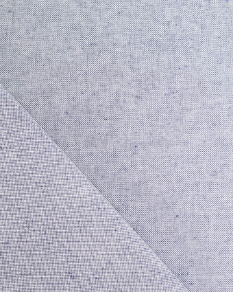 Toile Panama Effet Lin Bleu Marine - Mercerine
