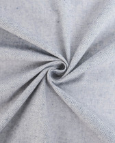Toile Panama Effet Lin Bleu Marine