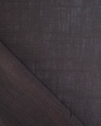 Tissu Lin Ramie Gris Orage - Mercerine