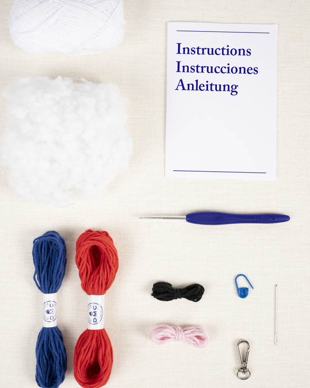 Kit de Crochet Amigurumi Lapin - DMC - Mercerine