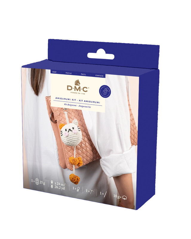 Kit de Crochet Amigurumi Chat - DMC - Mercerine