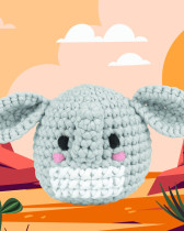 Kit de Crochet Amigurumi Éléphant - DMC