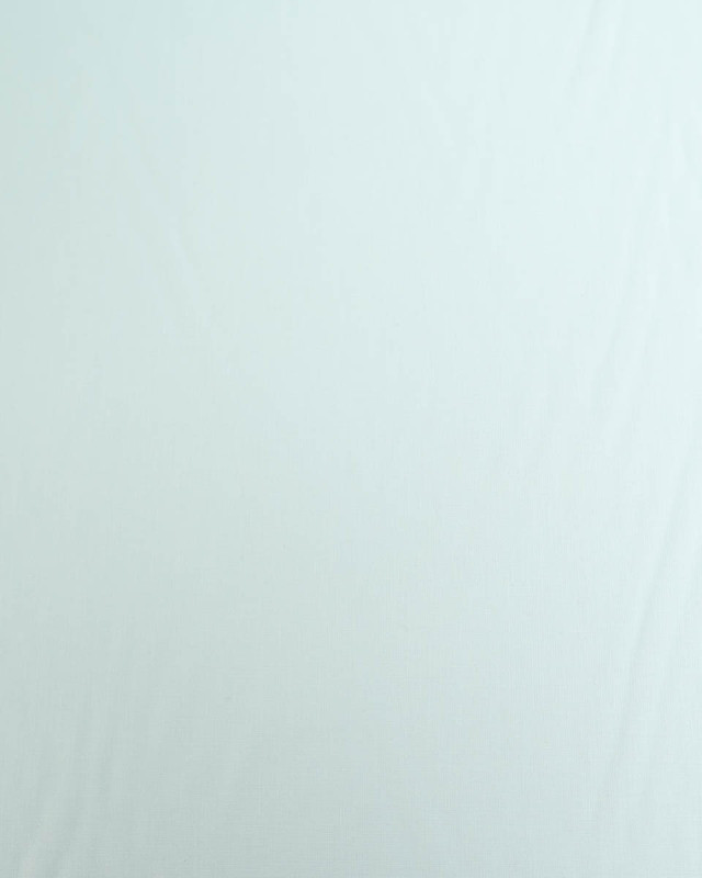 Toile de Coton Sanforisée Bleu Menthe - Mercerine