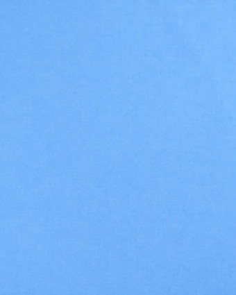 Tissu Coton Sanforisé Bleu Azur Clair Pablo - Mercerine