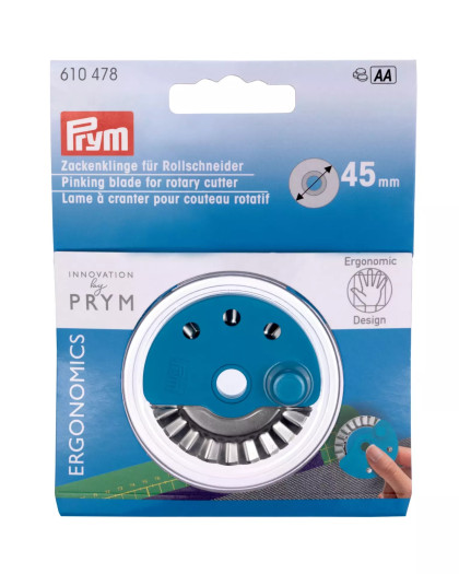 Lame à Cranter pour Couteau Rotatif - Prym - Mercerine