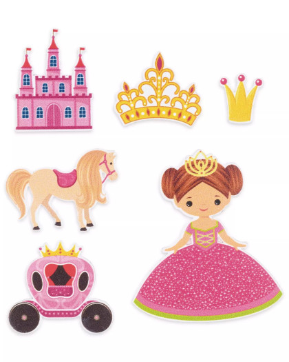 Etiquette Thermocollante Princesse - Prym - Mercerine