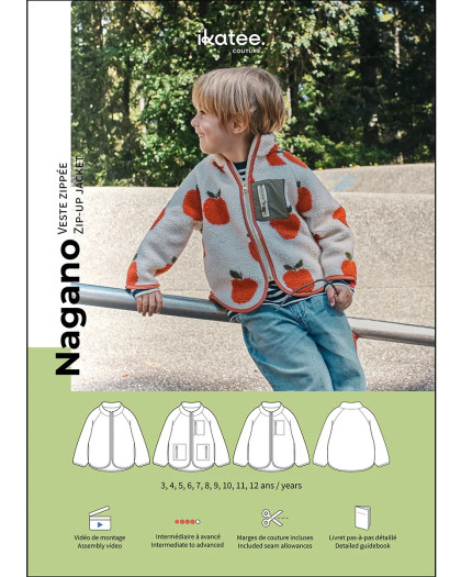Patron Enfant Nagano KIDS - Ikatee - Mercerine