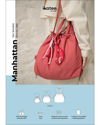 Patron Sac Manhattan - Ikatee - Mercerine
