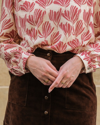 Patron blouse Litchi Rose – Pochette – Mercerine