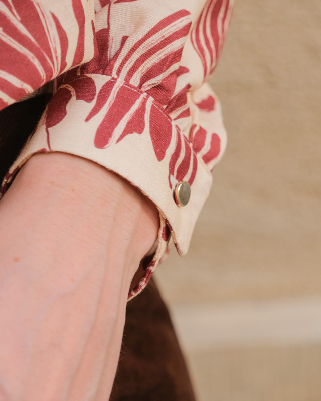Patron blouse Litchi Rose – PDF – Mercerine