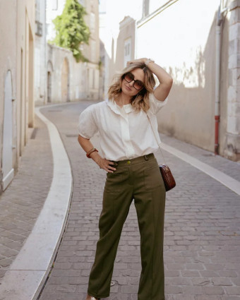 Patron Pantalon Clark - Taille - Germain Patrons - Mercerine