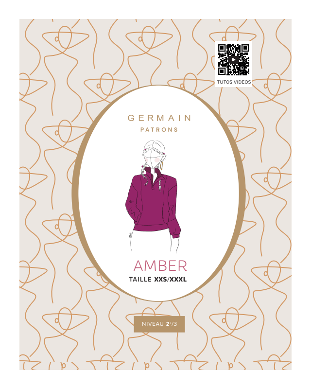 Patron sweat Amber – Germain Patrons - Mercerine
