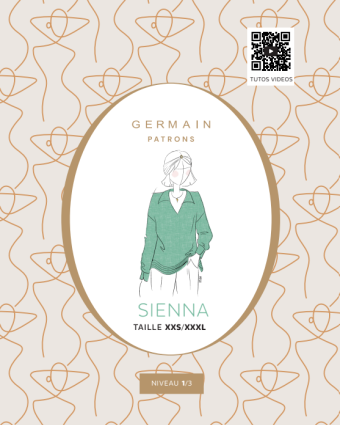Patron Blouse Sienna– Germain Patrons - Mercerine