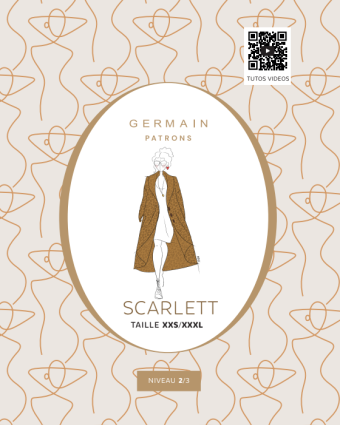 Patron Manteau Scarlett– Germain Patrons - Mercerine