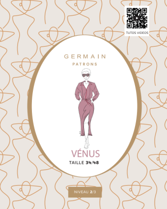 Patron Robe Vénus - Germain Patrons - Mercerine
