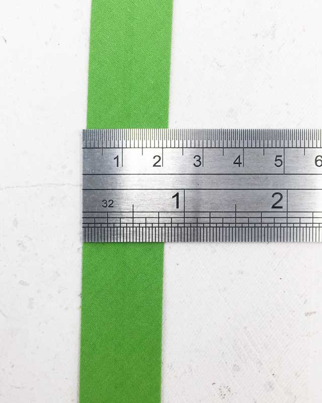 Biais Frou Frou Vert x1 m – Finition Couture Fantaisie | Mercerine