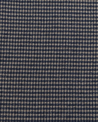 Tissu Lainage Fin Carreaux Jupe 100% Laine   - Mercerine