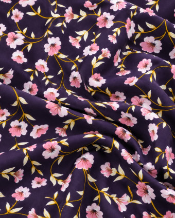 Tissu Popeline de coton  Augustine - Mercerine