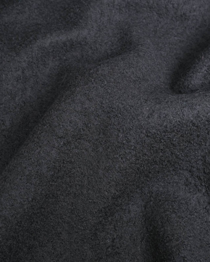 Laine Bouillie Unie Noir - Mercerine